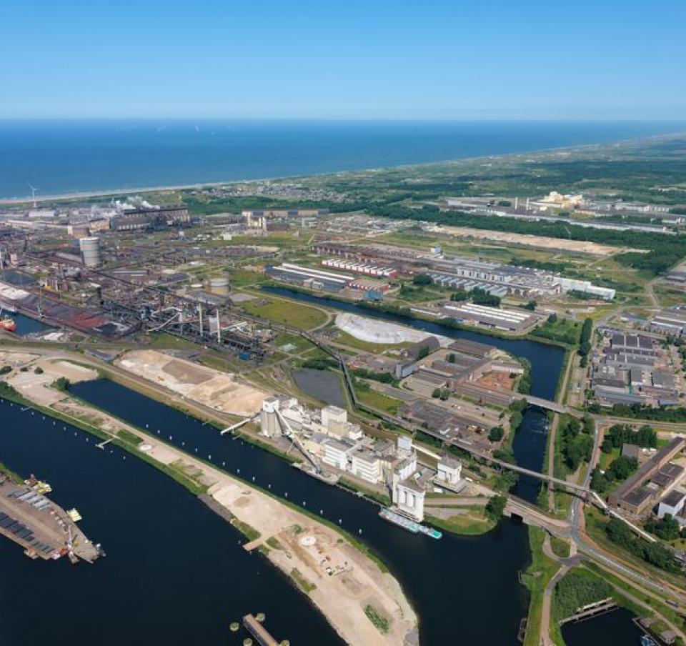 TataSteel Luchtfoto