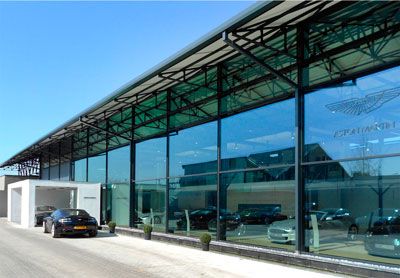 Garage Aston Martin à Luxembourg