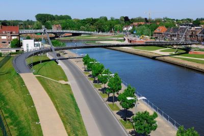 Collegebrug, Courtrai